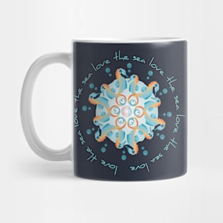 Love the Sea Mandala Mug